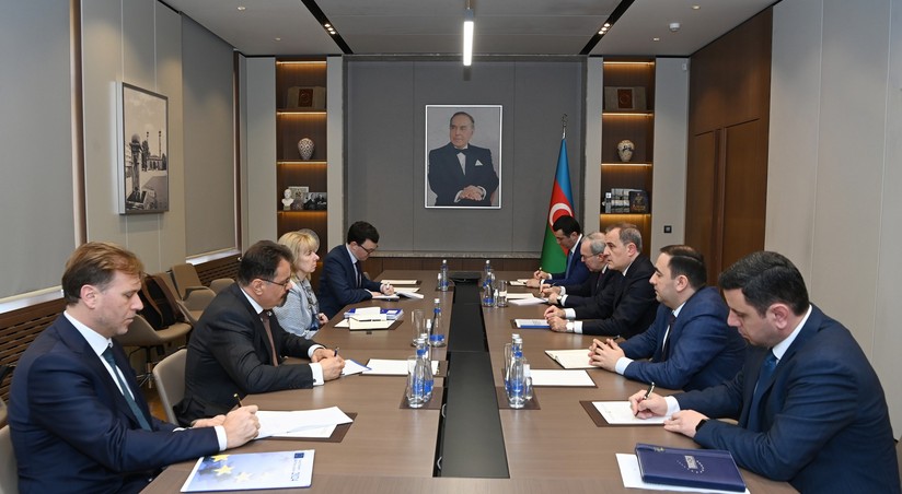 Глава МИД Азербайджана принял спецпредставителя ЕС