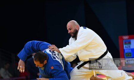 Париж-2024: Азербайджанский дзюдоист вышел в 1/4 финала