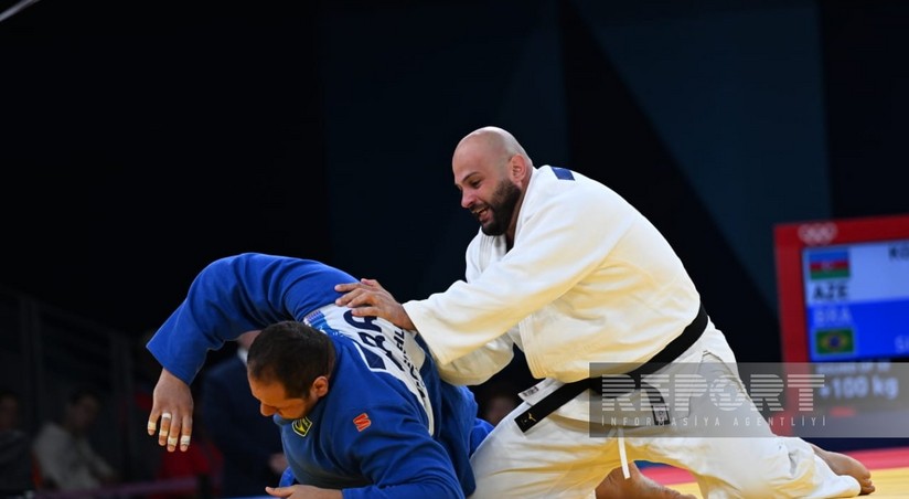 Париж-2024: Азербайджанский дзюдоист вышел в 1/4 финала