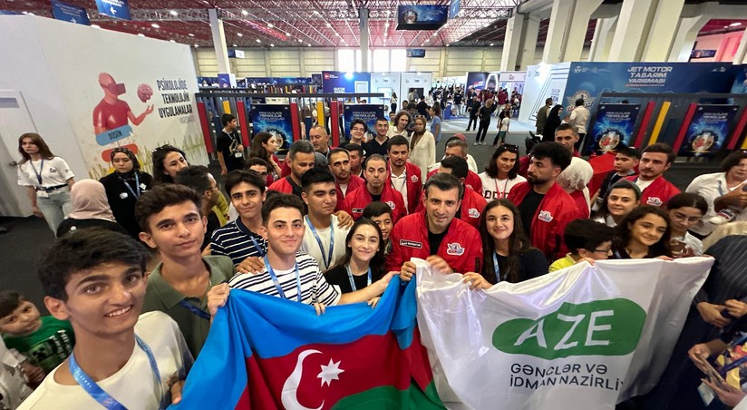 Азербайджанская команда стала победителем соревнования на «Технофесте»