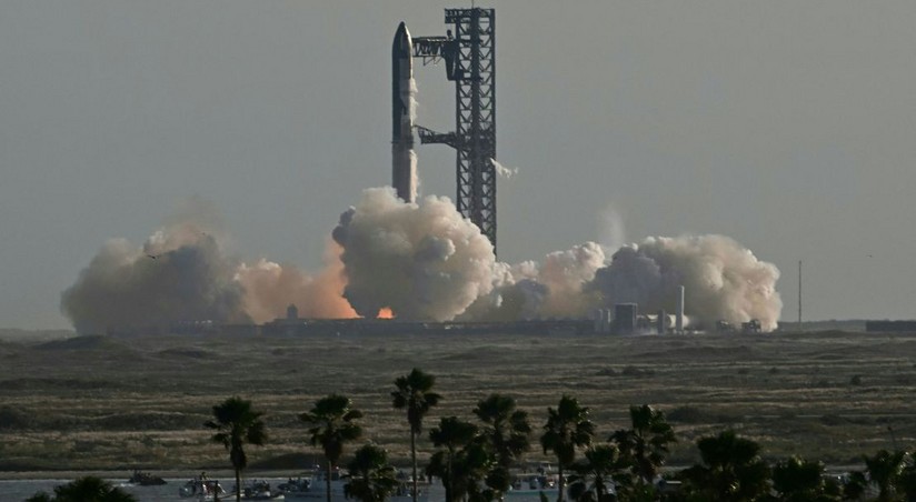 Ракета-носитель с прототипом корабля Starship совершила шестой испытательный полет