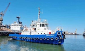 Буксирное судно «Бергюшадчай» введено в эксплуатацию