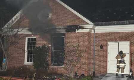 Неизвестный поджег резиденцию губернатора штата Пенсильвания