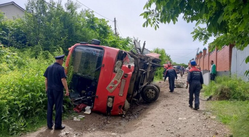 В российском Хабаровске 12 детей пострадали в ДТП с автобусом