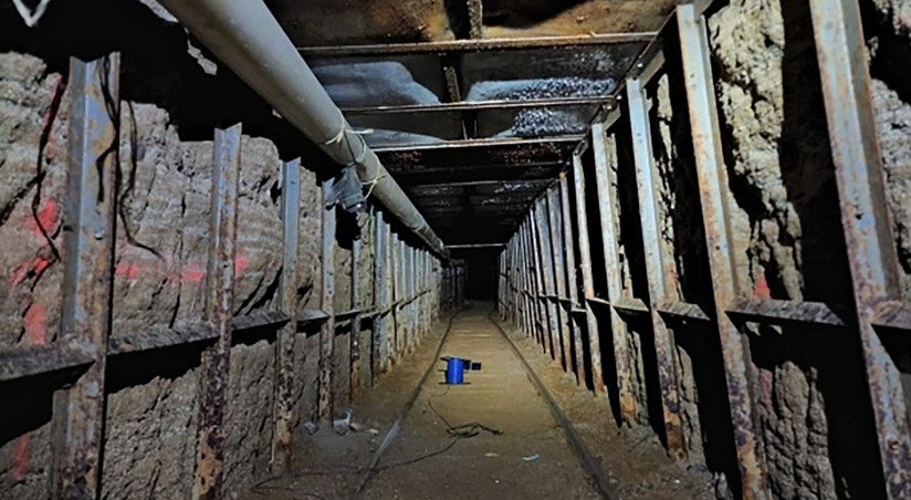 На севере Мексики обнаружили тоннель для перевозки наркотиков в США