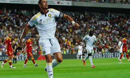 Роналду оформил хет-трик в товарищеском матче за «Аль-Наср»